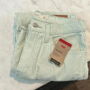 NWT LEVIS ‘94 BAGGY MEADOW MIST CORDUROY PANTS